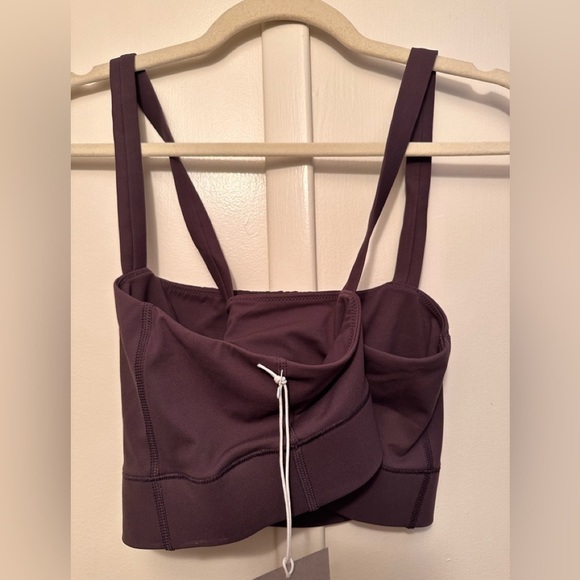 Everlane the perform bra in Dark Plum  XL NWT *Sold out online* - Picture 5 of 7